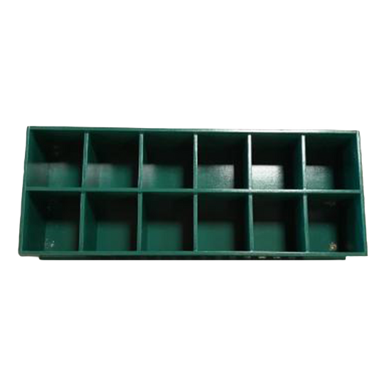 12 Helmet Cubby Rack