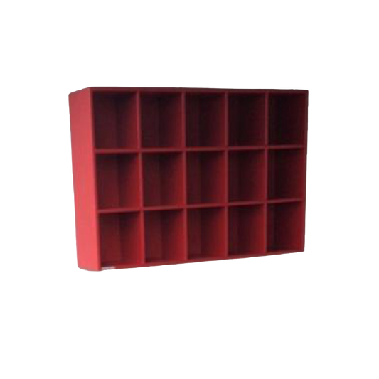 15 Helmet Cubby Rack