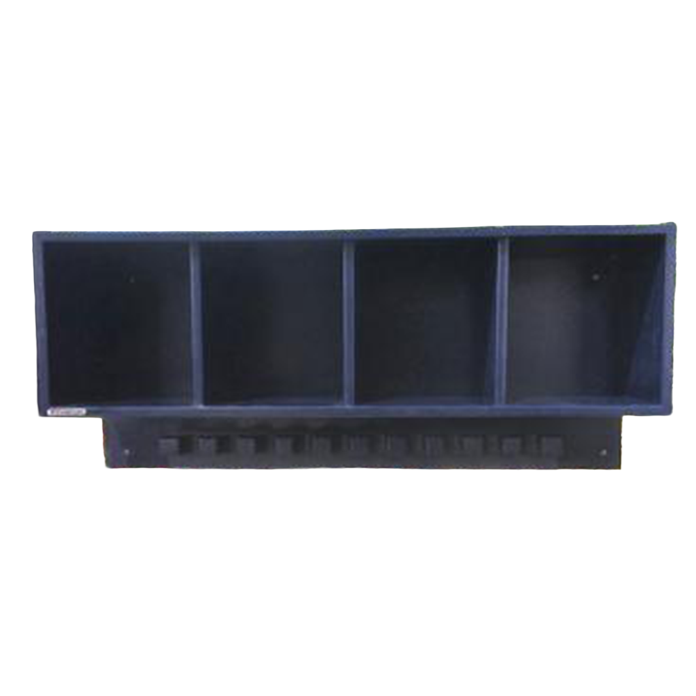 4 Helmet/10 Bat Combo Rack