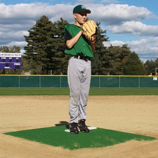 6" ProMounds Clay Minor League Mounds - Green