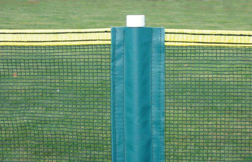 Above Ground Grand Slam Fencing with Pocket Attachments