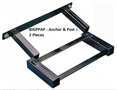 Trigon Removable Pitchers Plate & Anchor Post