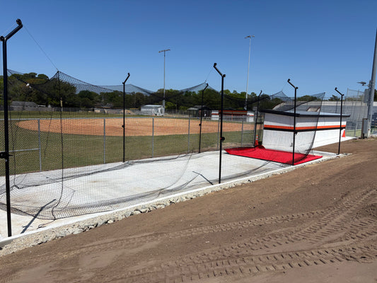 Procage 55' Cantilever Batting Cage Frame