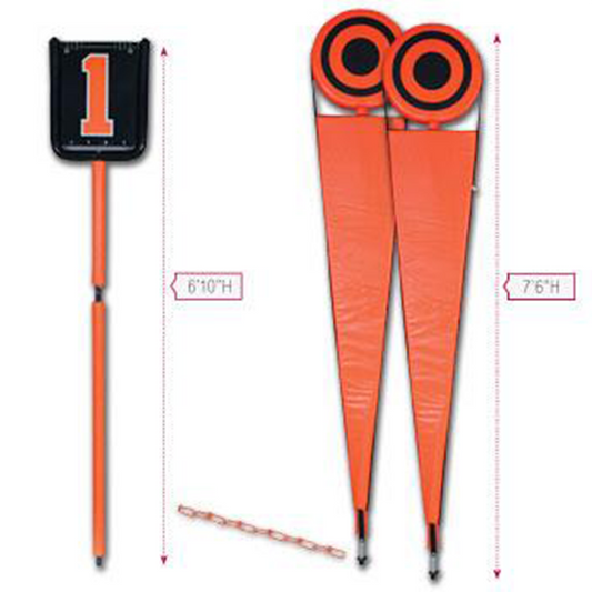 Deluxe Down Indicator and Bullseye Chains
