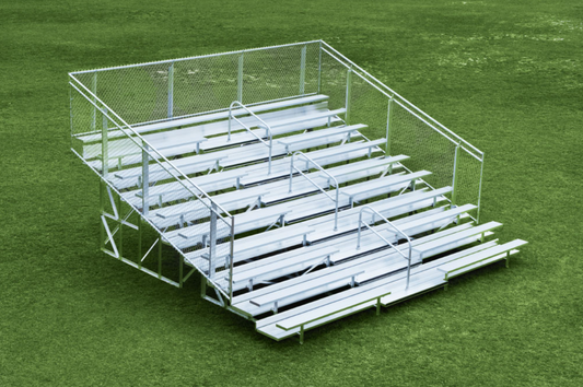 Dura-Lite Welded Portable Bleachers - 10 row