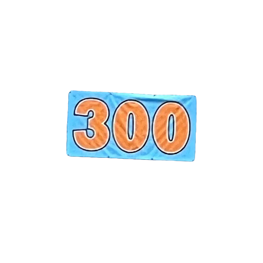 Horizontal OF Distance Signs - VINYL