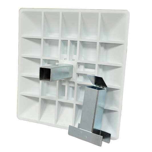 The back of the Jaypro base with the anchor