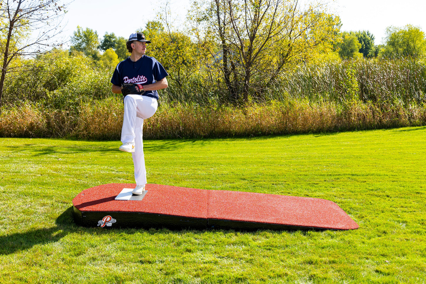 Oversized Two-Piece Practice Mound Red