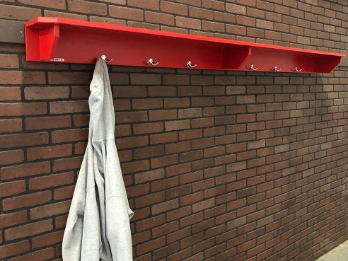 dugout storage shelf