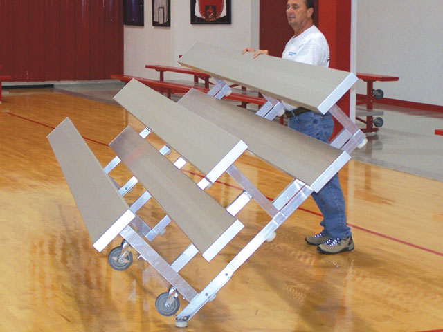 Tip N' Row Low Rise Bleachers