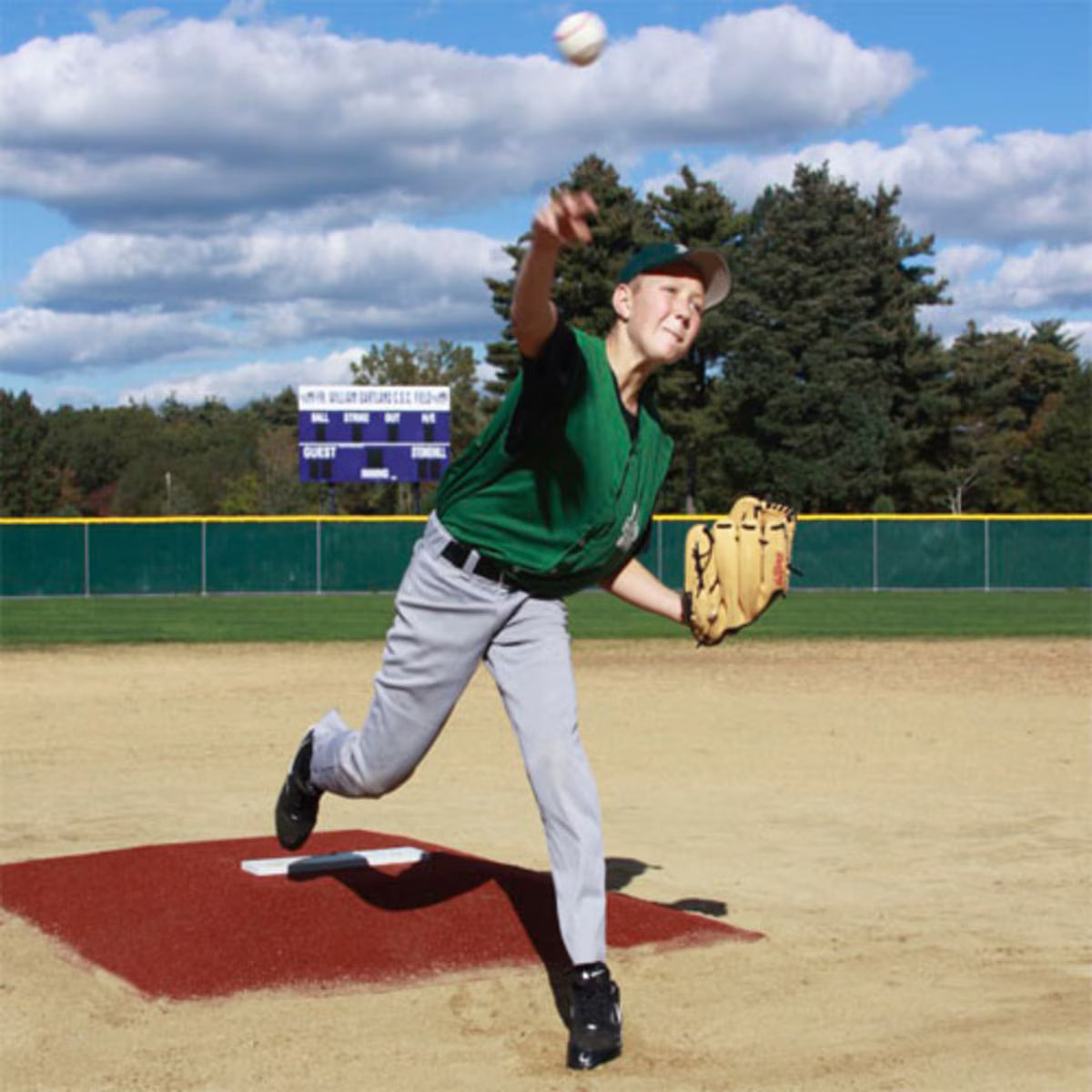 6" ProMounds Clay Minor League Mounds - Clay