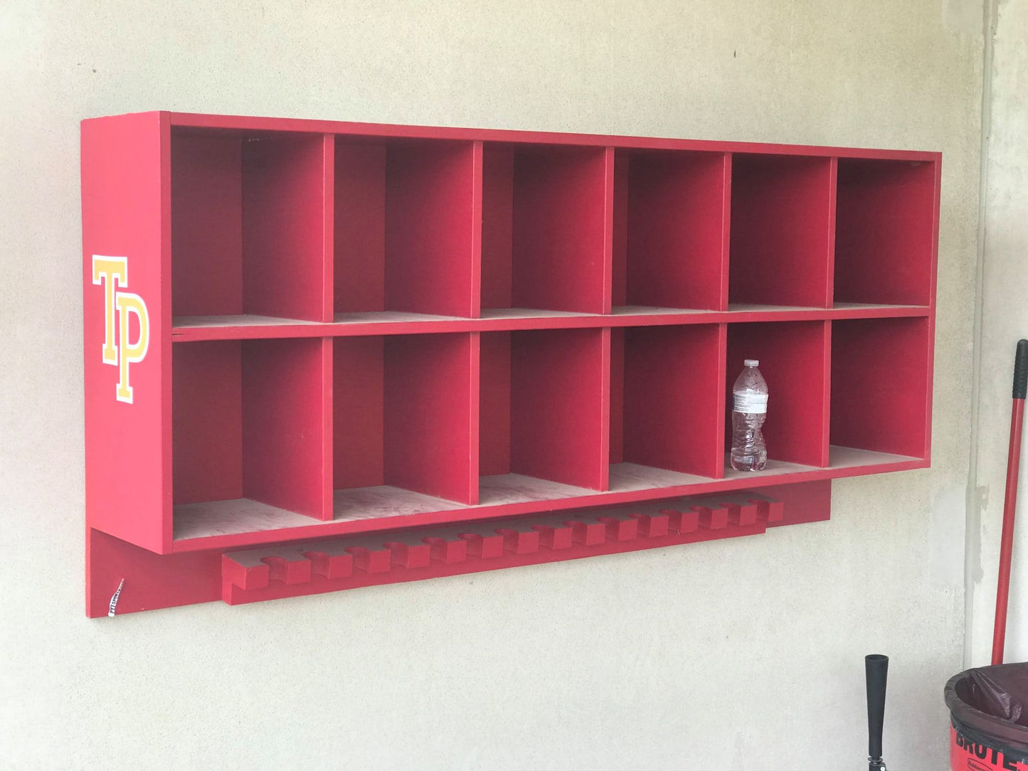 Dugout Helmet/Bat Combo Rack