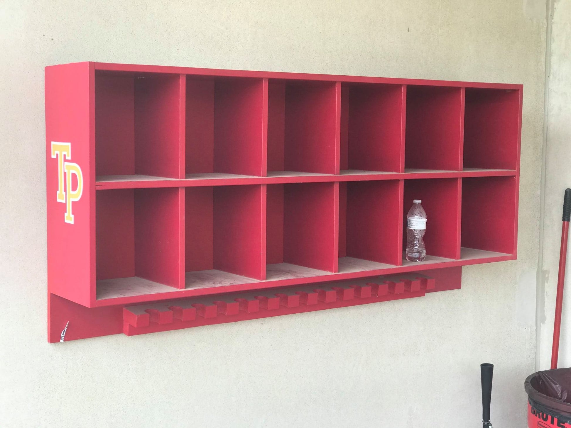 Dugout Helmet/Bat Combo Rack