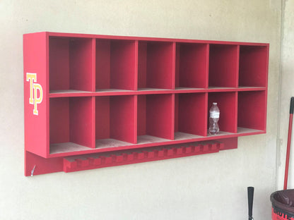 Dugout Helmet/Bat Combo Rack