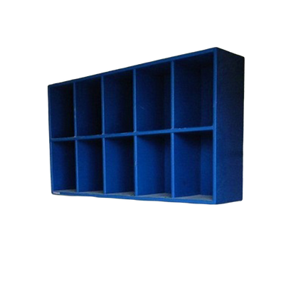 10 Helmet Cubby Rack