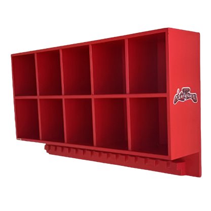 10 Helmet/15 Bat Combo Rack
