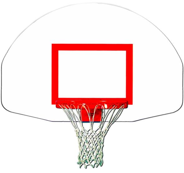Front-Mount Fan-Shaped Steel Backboard