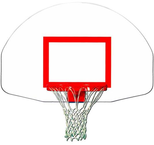 Front-Mount Fan-Shaped Steel Backboard