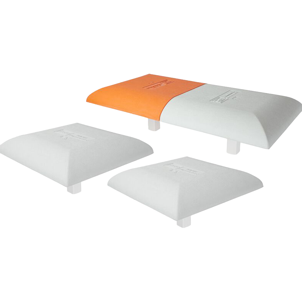 Orange and white first base and two single Hollywood Slider single bases
