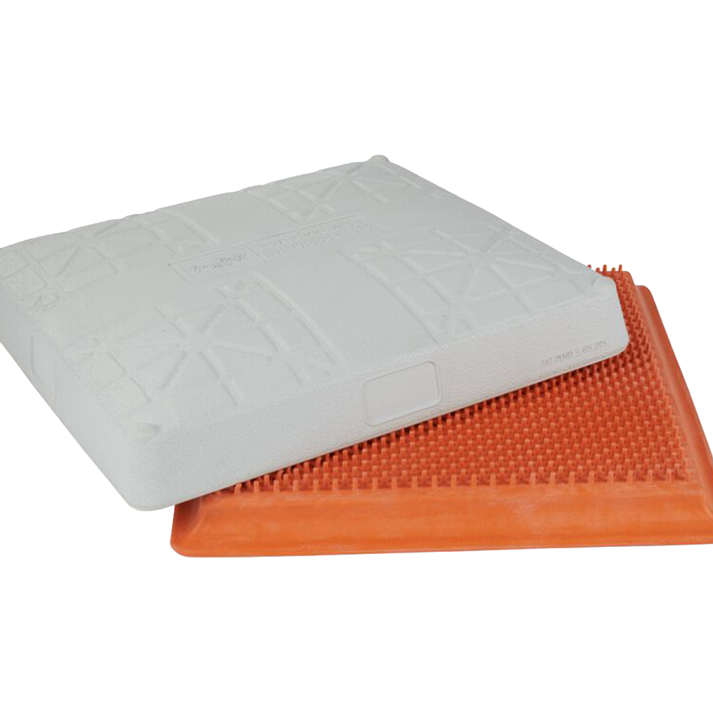 White hollywood base with the orange quick release bottom