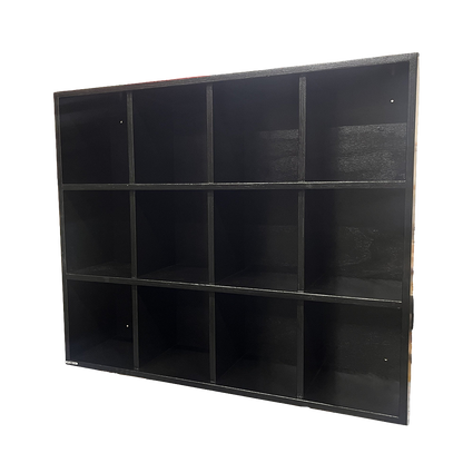 12 Helmet Cubby Rack