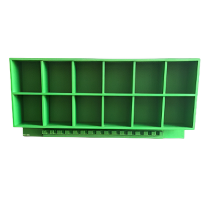 12 Helmet/15 Bat Combo Rack