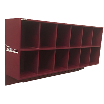 12 Helmet/15 Bat Combo Rack