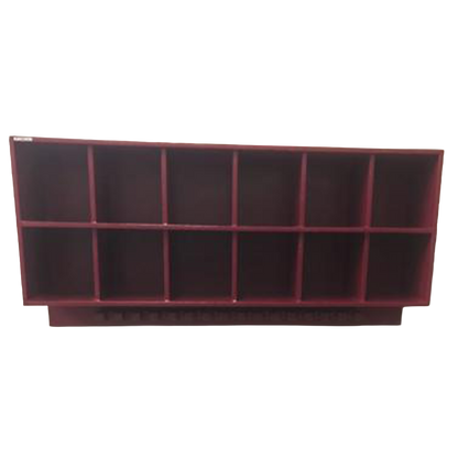 12 Helmet/15 Bat Combo Rack