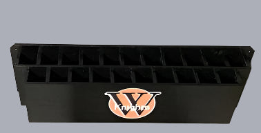 Baseball Dugout Vertical 21 Bat Rack