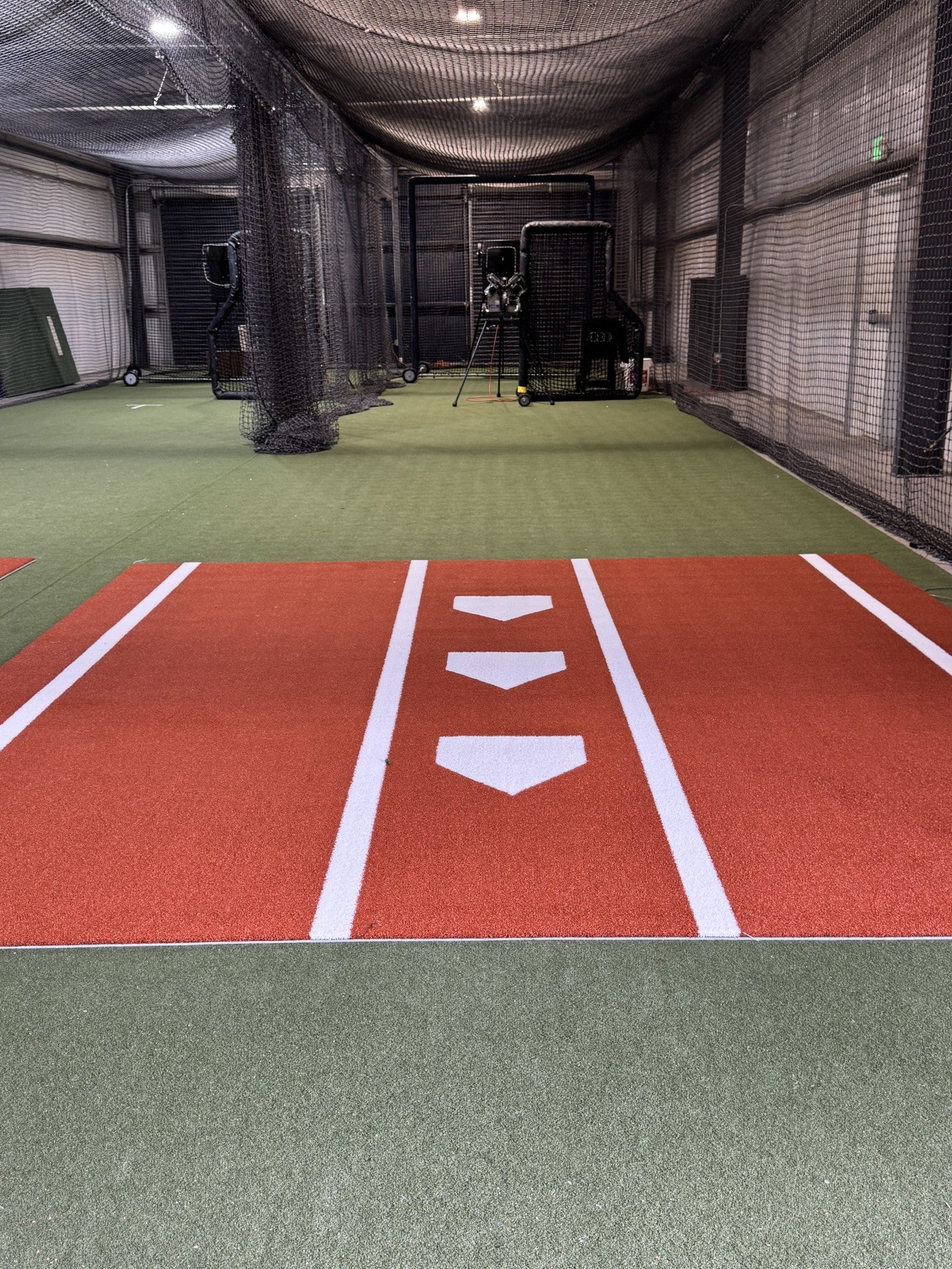 3 Plate Drill Hitter's Mat