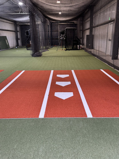 3 Plate Drill Hitter's Mat
