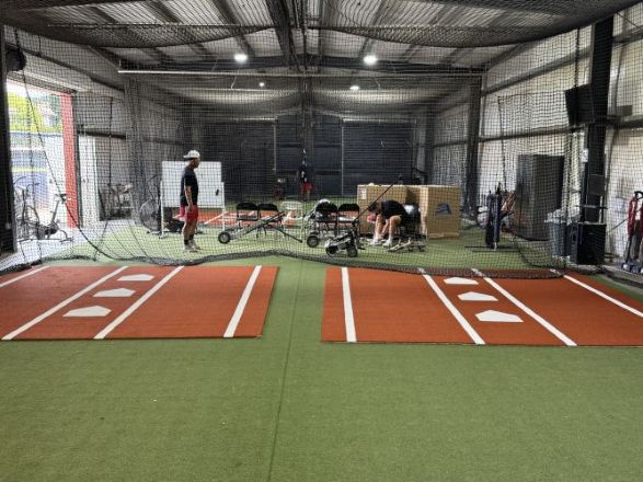 3 Plate Drill Hitter's Mat