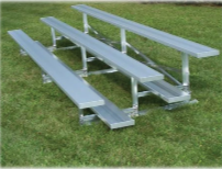3 & 4 Row Low Rise Bleachers