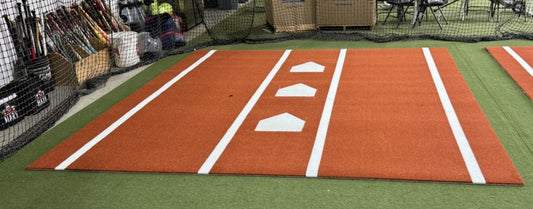 3 Plate Drill Hitter's Mat