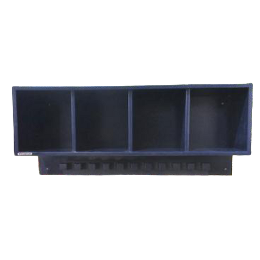 4 Helmet/10 Bat Combo Rack