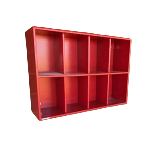 8 Helmet Cubby Rack
