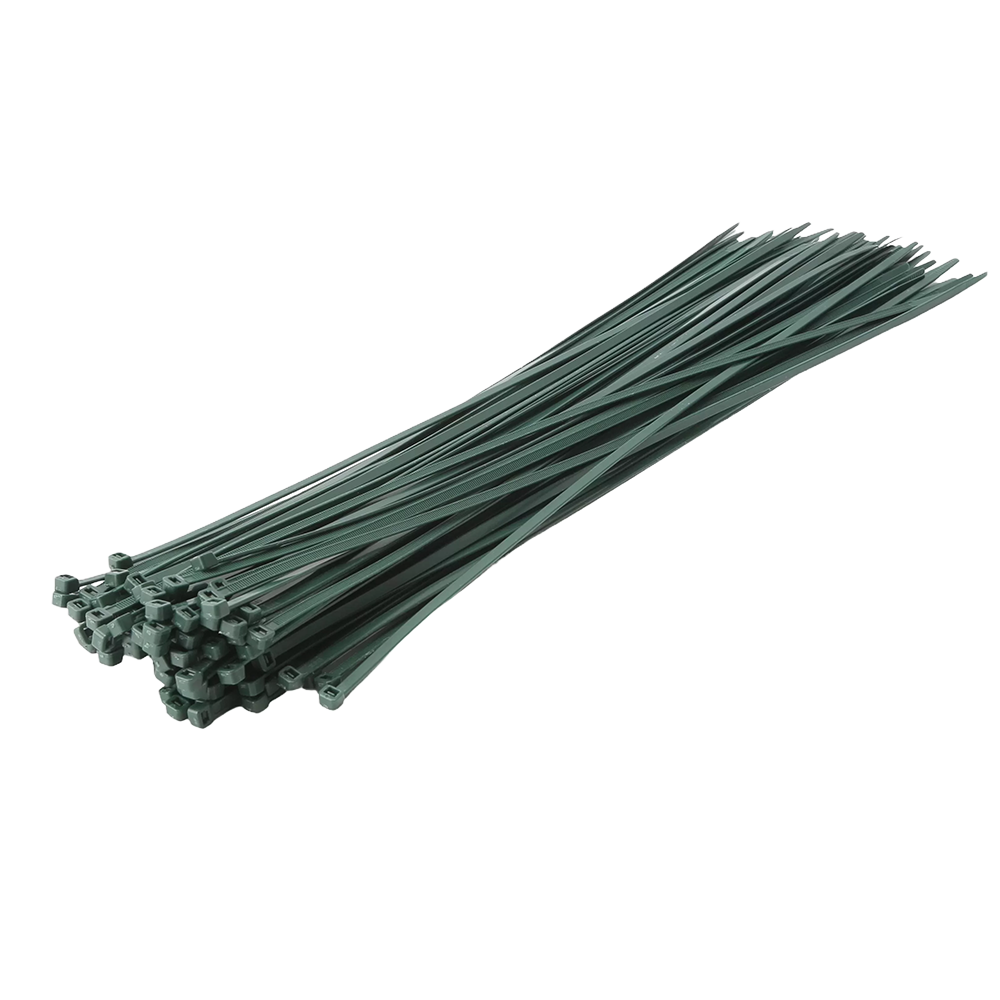 Green Poly-Cap 19" Ties