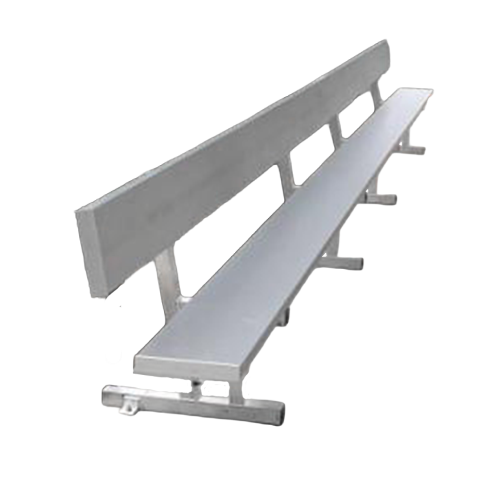 Aluminum Bench with Backrest