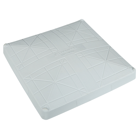 Champro The Hall Molded Welded base white.