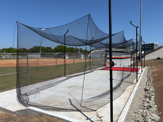 Procage 55' Cantilever Batting Cage Frame