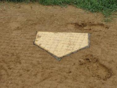 Trigon Bury All Professional Wood Filled Home Plate