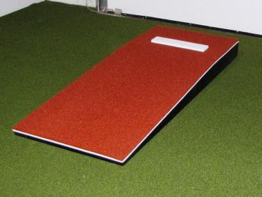 6" Junior Practice Pitching Mound with Clay Turf