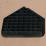 Trigon Waffle Bottom In-Ground Home Plate