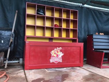 Dugout storage Helmet & Bat Combo baseball softball