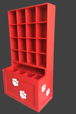 Dugout storage unit