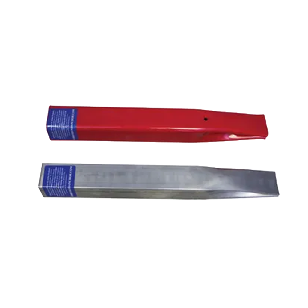 Red and silver base anchors