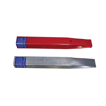 Red and silver base anchors