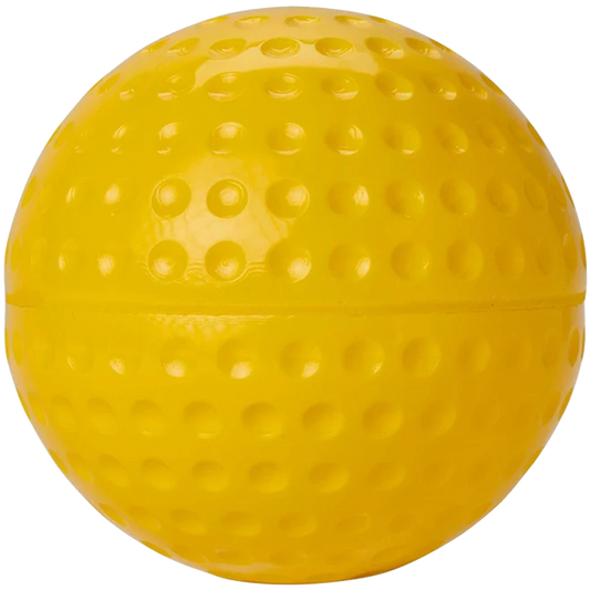 Yellow Soft Dimple Molded Baseball for Jugs Machine