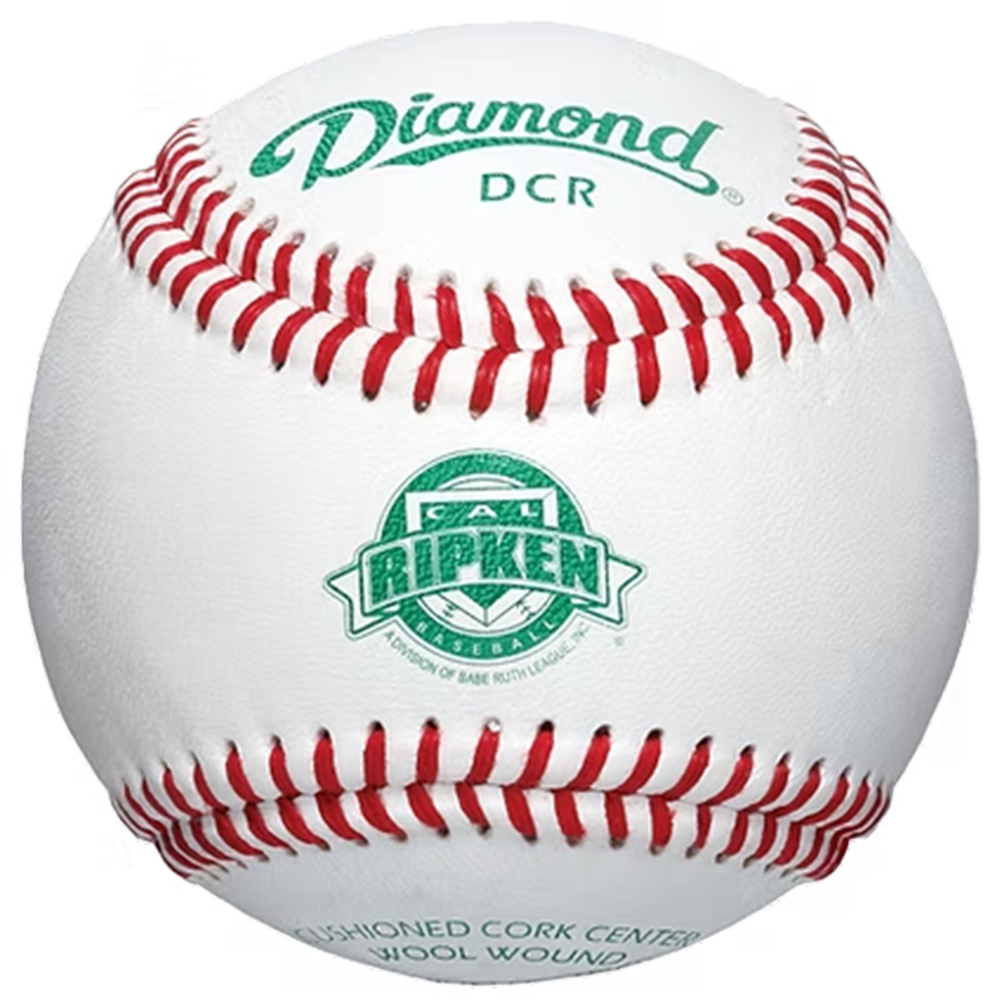 Baseball with Diamond and Cal Ripken logos.