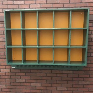 15 Helmet/15 Bat Combo Rack